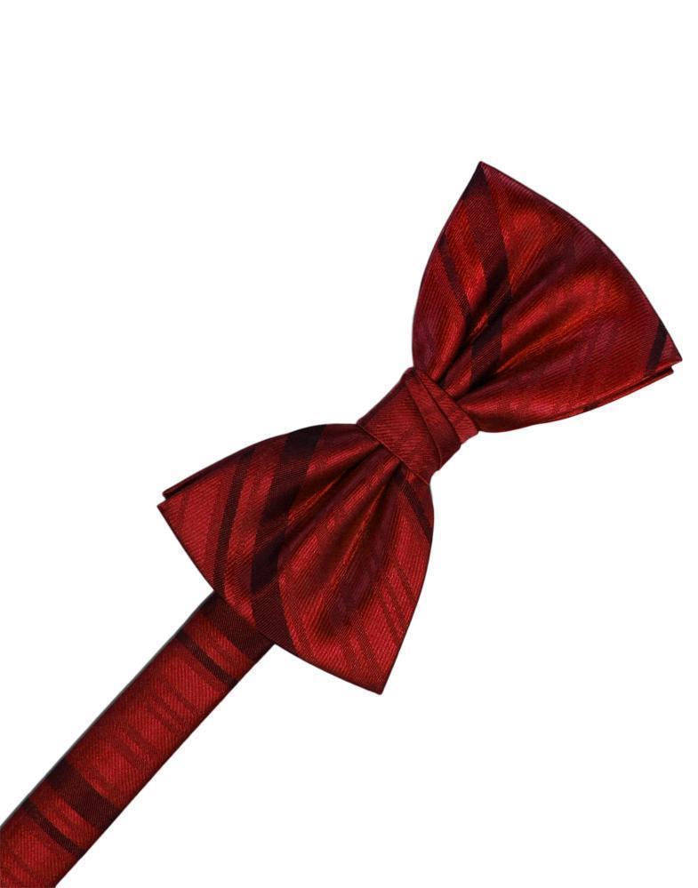 Striped Satin Kids Bow Tie Tux-USA