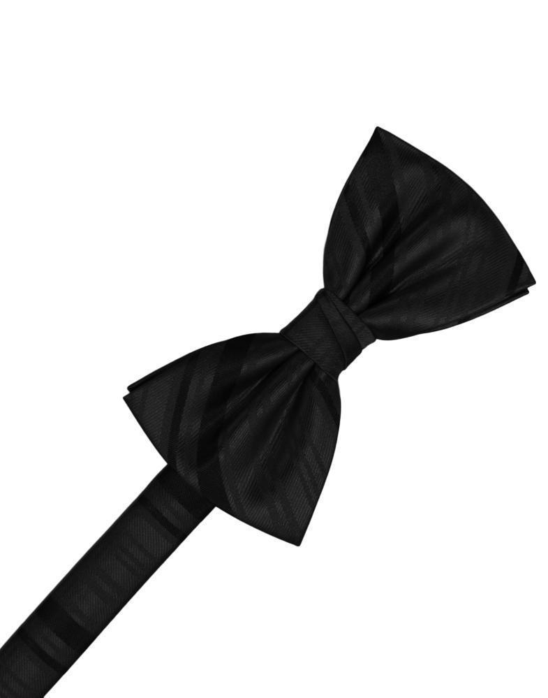 Striped Satin Kids Bow Tie Tux-USA