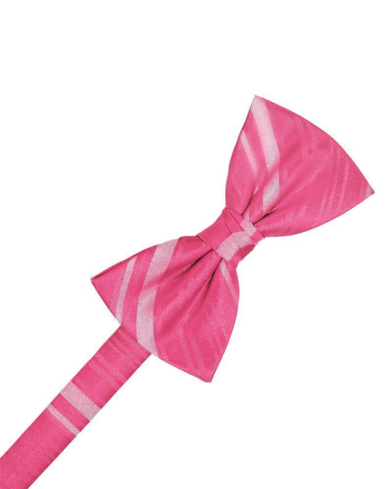 Striped Satin Kids Bow Tie Tux-USA