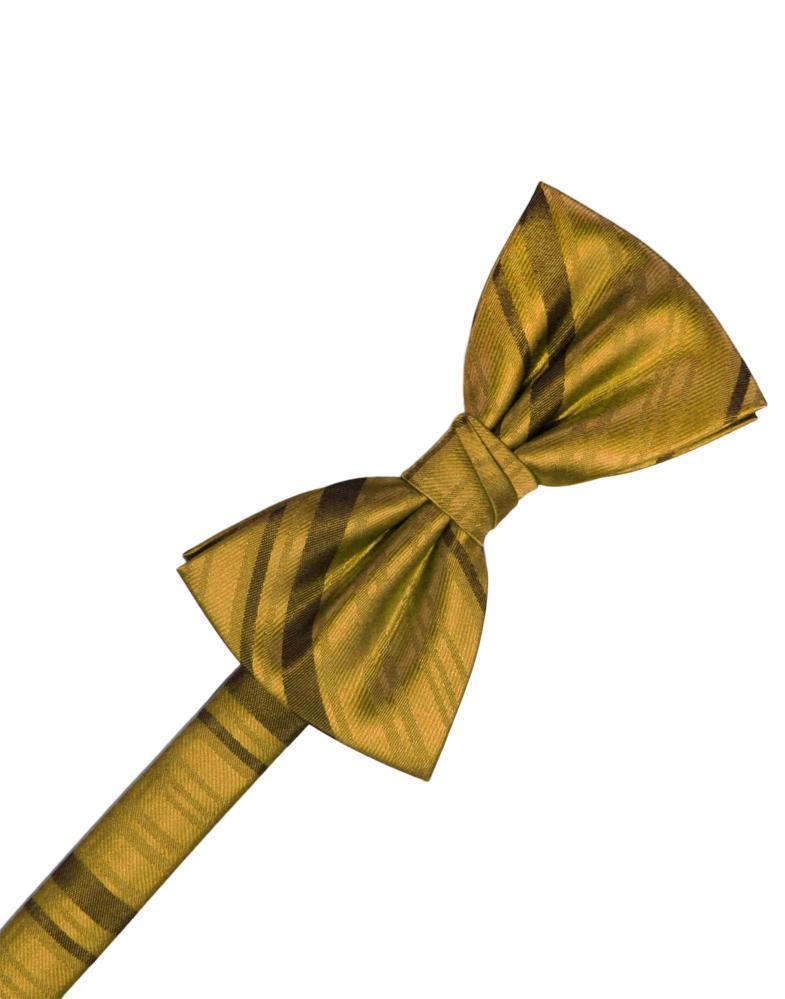 Striped Satin Kids Bow Tie Tux-USA