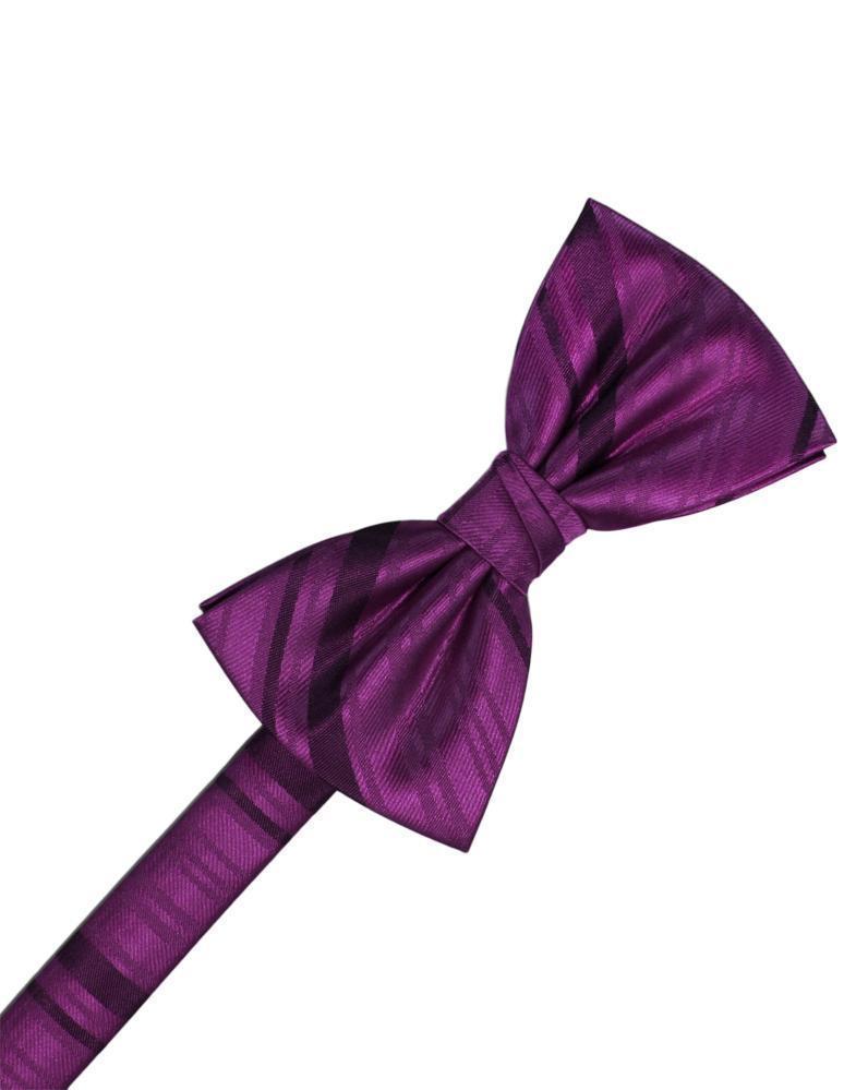 Striped Satin Kids Bow Tie Tux-USA