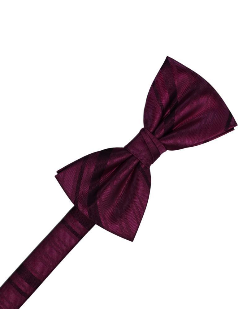 Striped Satin Kids Bow Tie Tux-USA