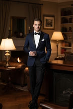 "Vermont" Midnight Blue Tuxedo Jacket-2