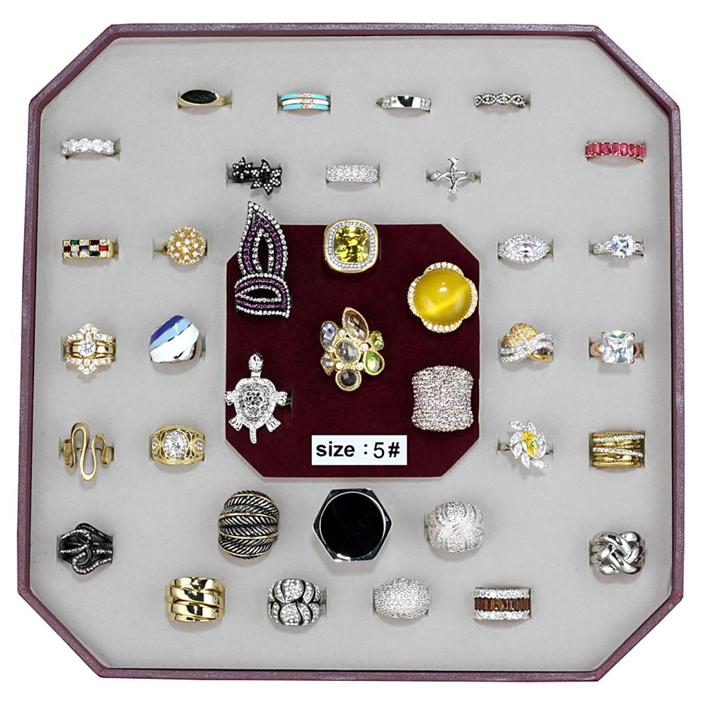 VK-012-SIZE5 - Assorted Brass Ring with Assorted  in Assorted-0