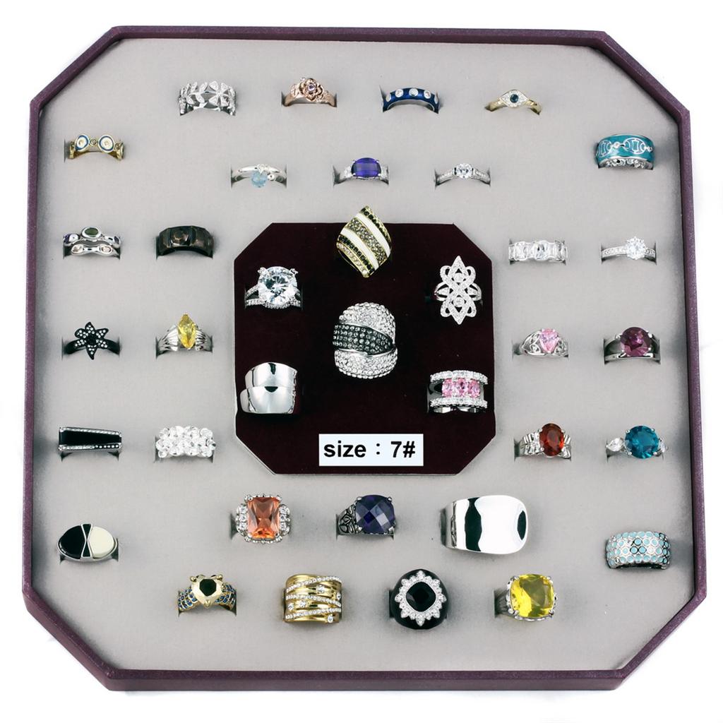 VK-019-SIZE7 - Assorted Brass Ring with Assorted  in Assorted-0