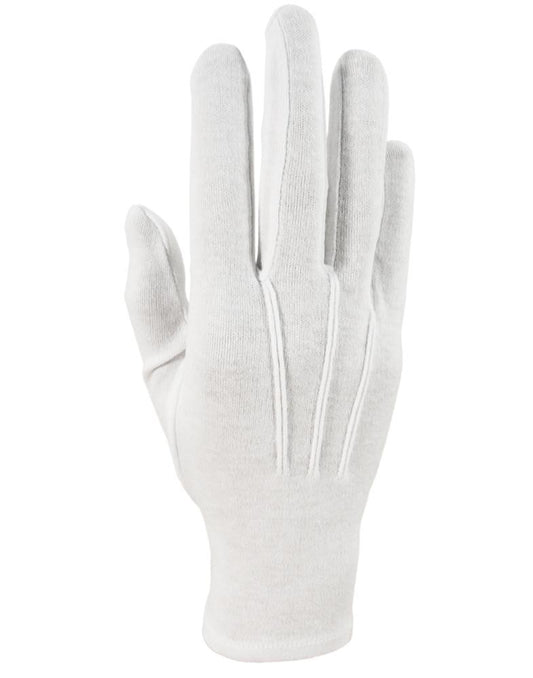 White Nylon Gloves Tux-USA