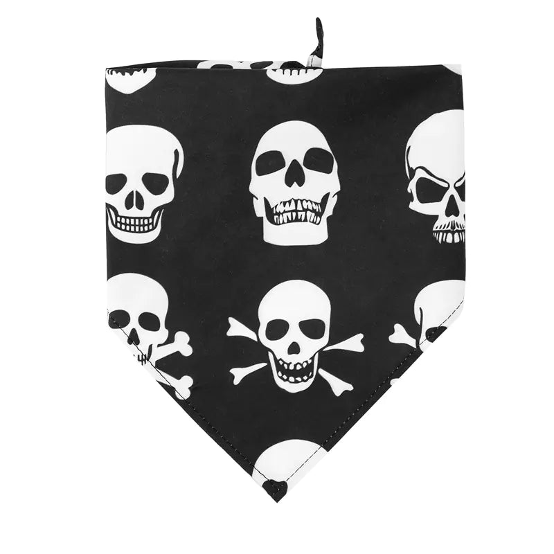 Single Layer Halloween Skull Dog Towel Best YouTube Store