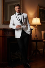 "Xavier" White Tuxedo Jacket Tux-USA