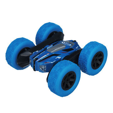 RC Stunt Car 2.4G 4WD 360° Rotate LED Lights Remote Control Off Road Double Sided Vehicles Model Kids Children Toys