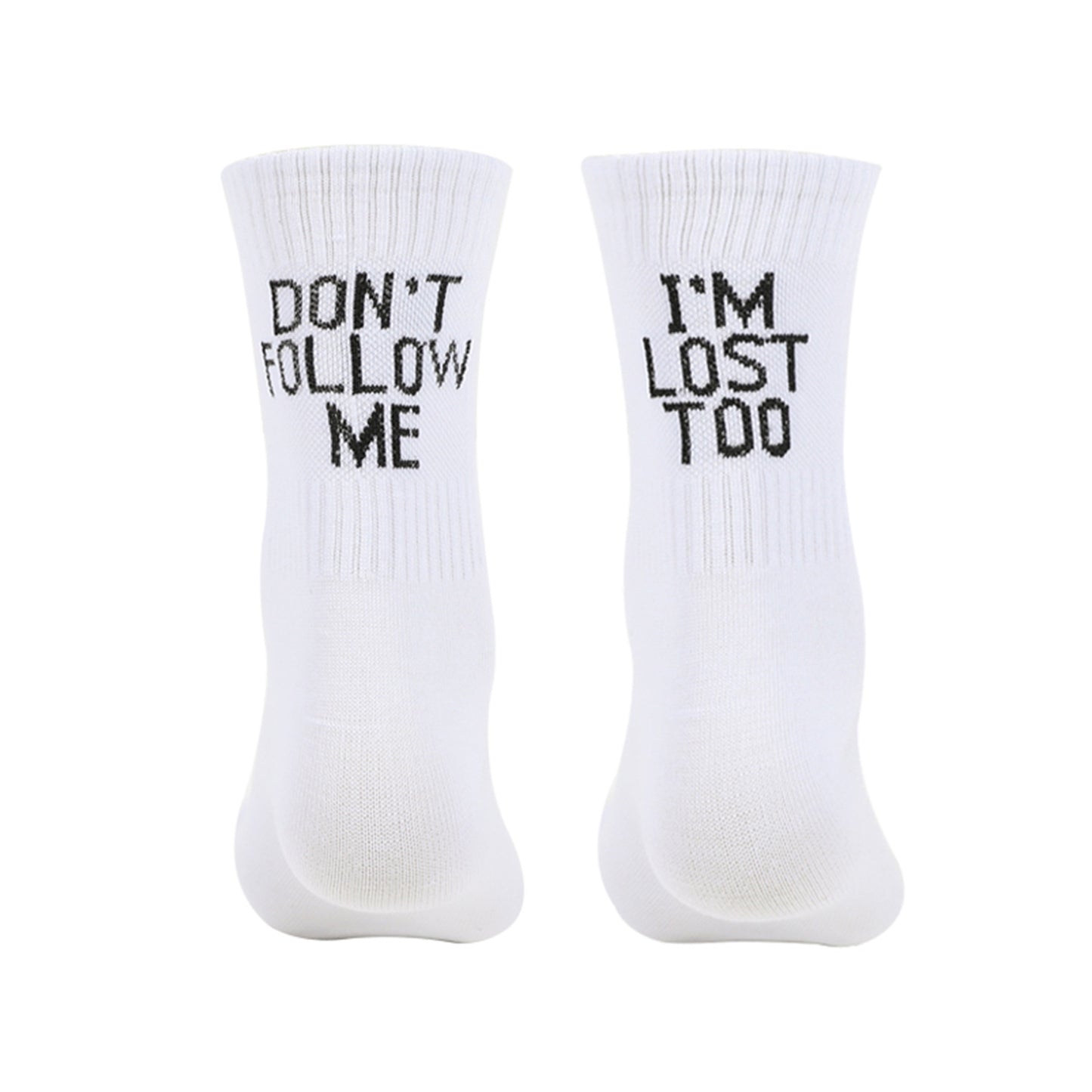 Explosive Socks DON`T FOLLOW ME I AM LOST TOO