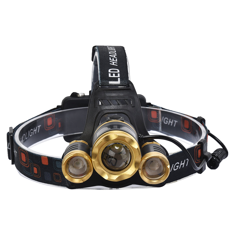 XANES 747 1000 Lumens T6+XPE LED Bicycle Headlight Telescopic Zoom Outdoor Sports HeadLamp 4 Modes