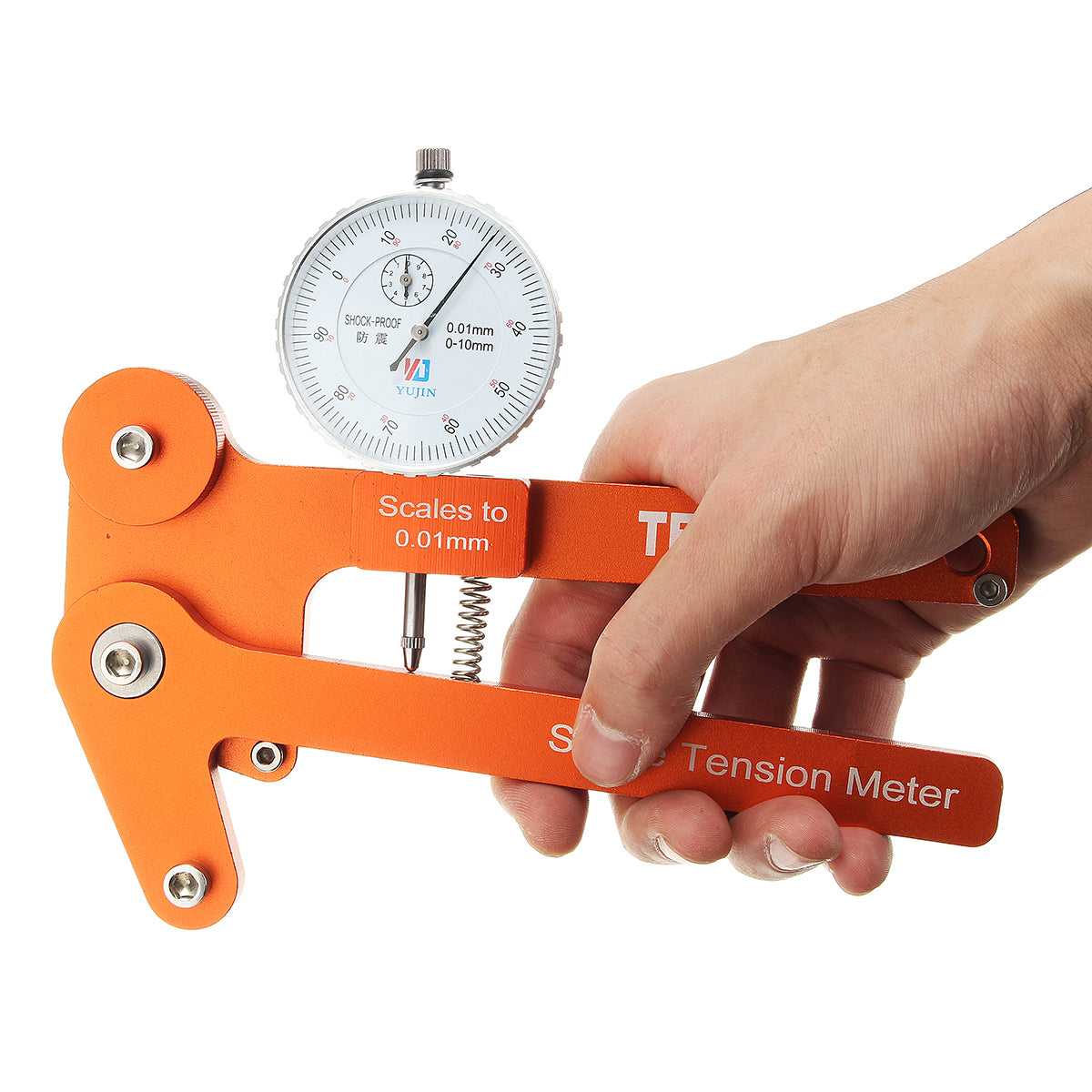 BIKIGHT Spoke Tension Meter Tensiometer Bicycle Wheel Builders Tool Digital Scale