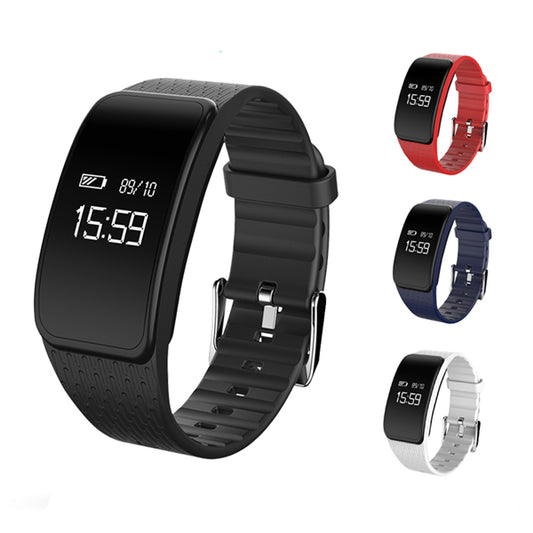 A59 Heart Rate Blood Pressure Oxygen Monitor Pedometer Sport Smart Bracelet For iphone X 8 SamsungS8