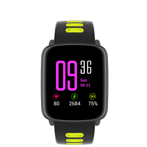 GV68 Heart Rate Monitor Pedometer Sport bluetooth Smart Bracelet For iphone X 8 Samsung S8 Xiaomi 6