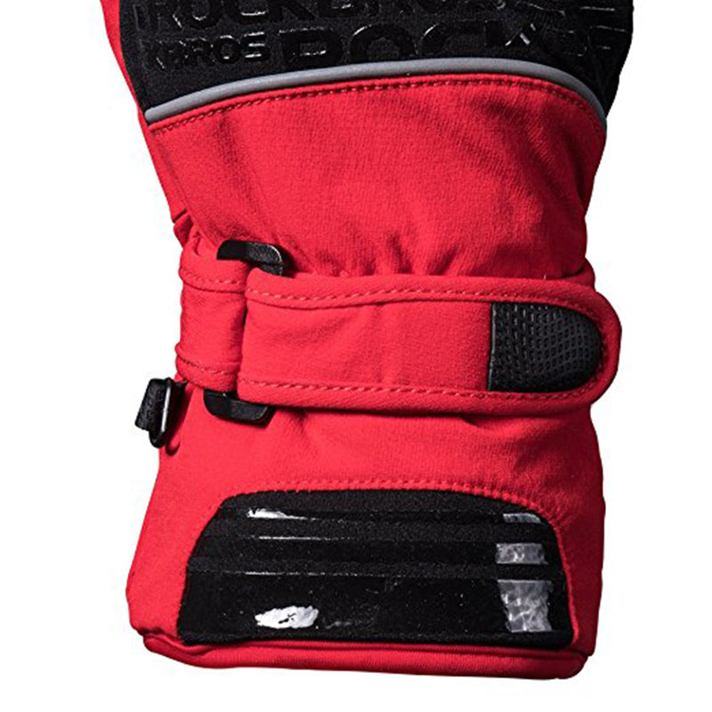 RockBros Ski Gloves Waterproof Warm Snowboarding Snowmobile Gloves Sport Outdoor Cycling Gloves