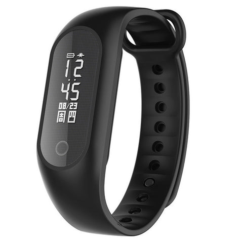 B15S 0.86inch OLED Heart Rate Blood Oxygen Pressure Monitor Pedometer Smart Bracelet For iphone X 8 Non-original