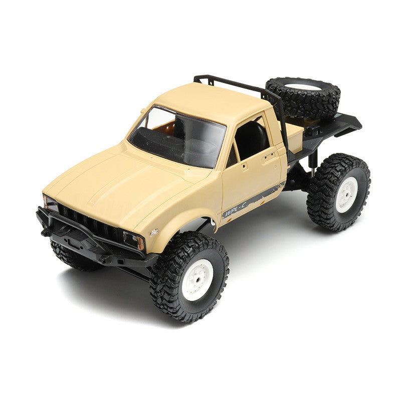 1/16 2.4G 4WD Off Road RC Military Car Rock Crawler Truck With Front LED RTR Toys