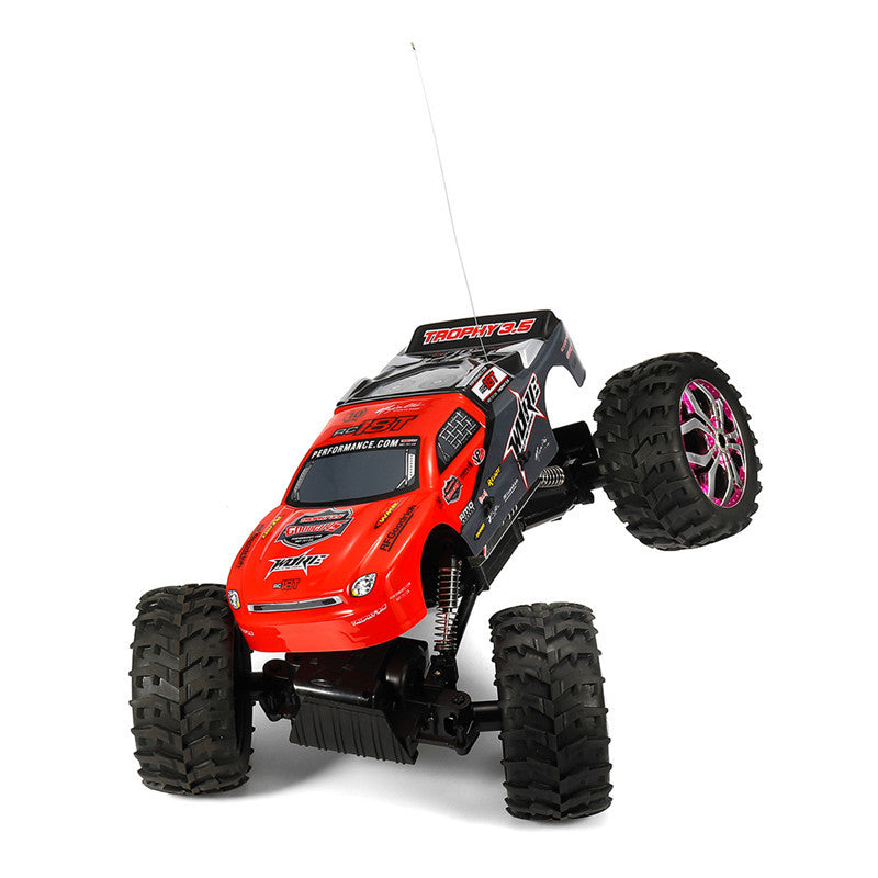 NQD 1/10 Remote Control 4WD High Speed 40km/h Off Road Rock Crawler King RC Car Red Head 40MHz