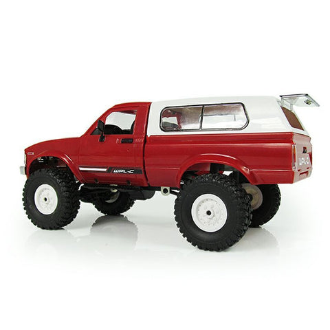 WPL C24 1/16 RTR 4WD 2.4G Military Truck Crawler Off Road RC Car 2CH Toy