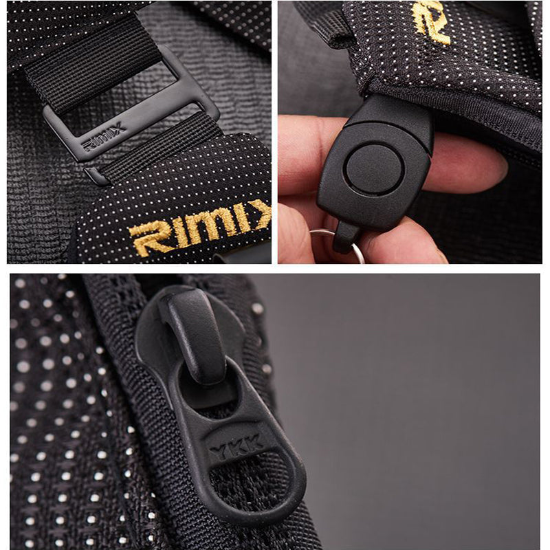 RIMIX Multifunctional Antitheft Storage Bag Men/Women Waterproof Nylon Crossbody Bag (Star Version)