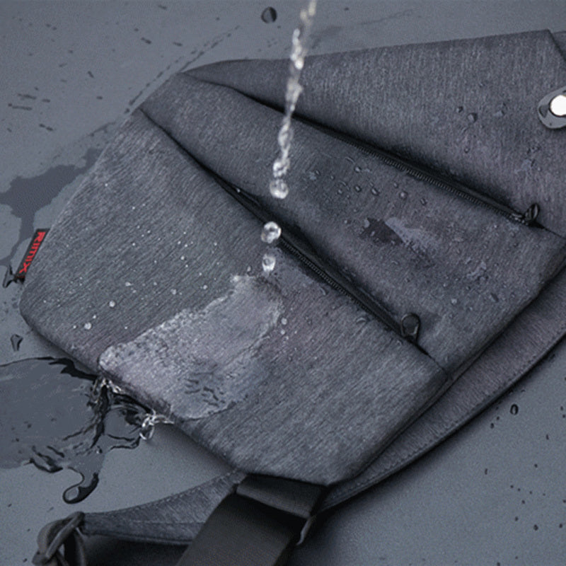 RIMIX Multifunctional Antitheft Storage Bag Men/Women Waterproof Nylon Crossbody Bag (Star Version)