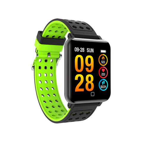 Bakeey M19 1.3inch Training Modes Heart Rate Blood Pressure Monitor Fitness Tracker Smart Wristband