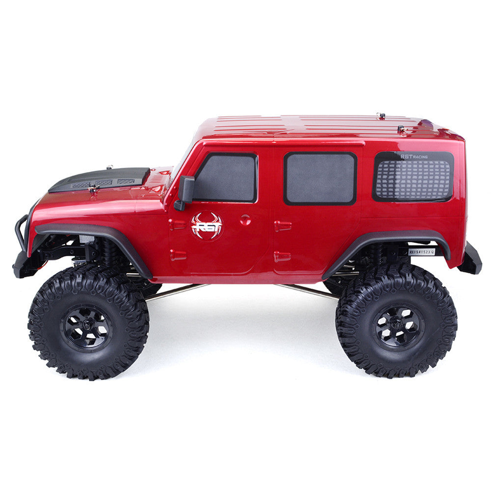 RGT EX86100 1/10 2.4G 4WD 510mm Brushed Rc Car Off-road Truck Rock Crawler RTR Toy