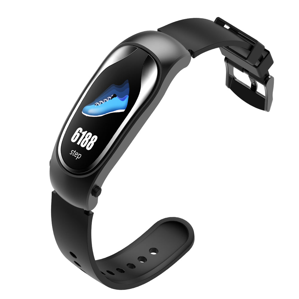 Kingwear KR04 bluetooth Call Headset HR Monitor Wake-up Gesture Voice Search Earphone Smart Watch Band