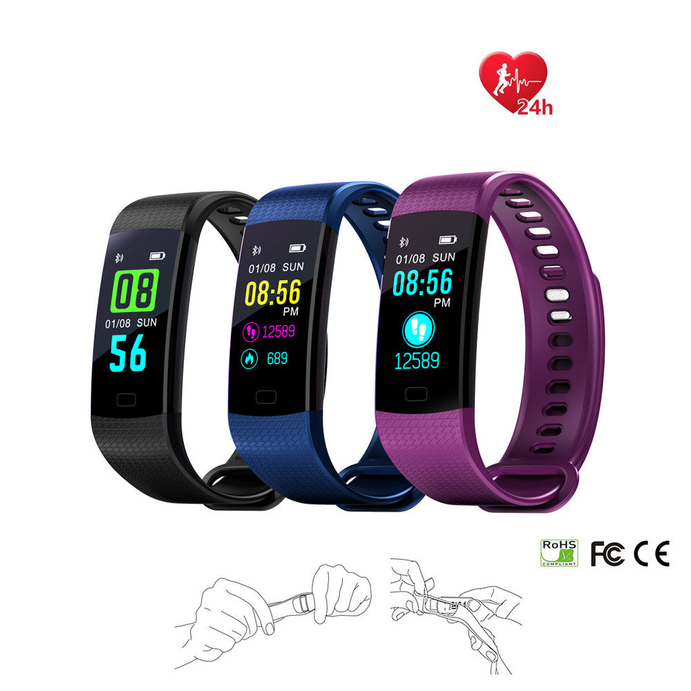 SmartWatch Sports Fitness Activity Heart Rate Tracker Blood Pressure Watch