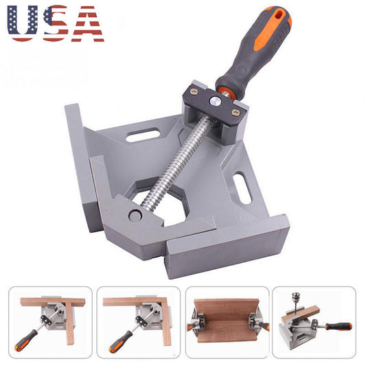 90 Right Angle Clip Clamp Tool Woodworking Photo Frame Vise Welding Clamp Holder