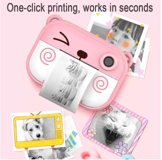 Printable camera children's digital small camera