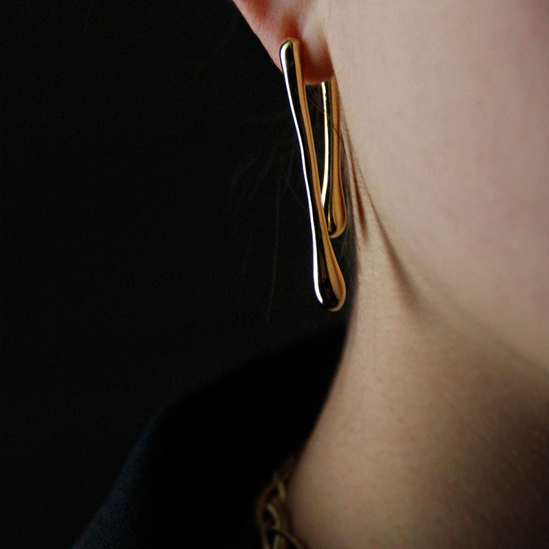 Trendy Geometric Drop Earrings