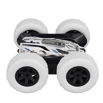 RC Stunt Car 2.4G 4WD 360° Rotate LED Lights Remote Control Off Road Double Sided Vehicles Model Kids Children Toys