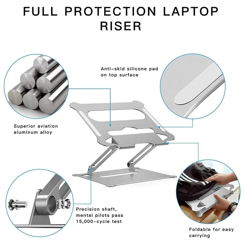 Folding Adjustable Laptop Stand