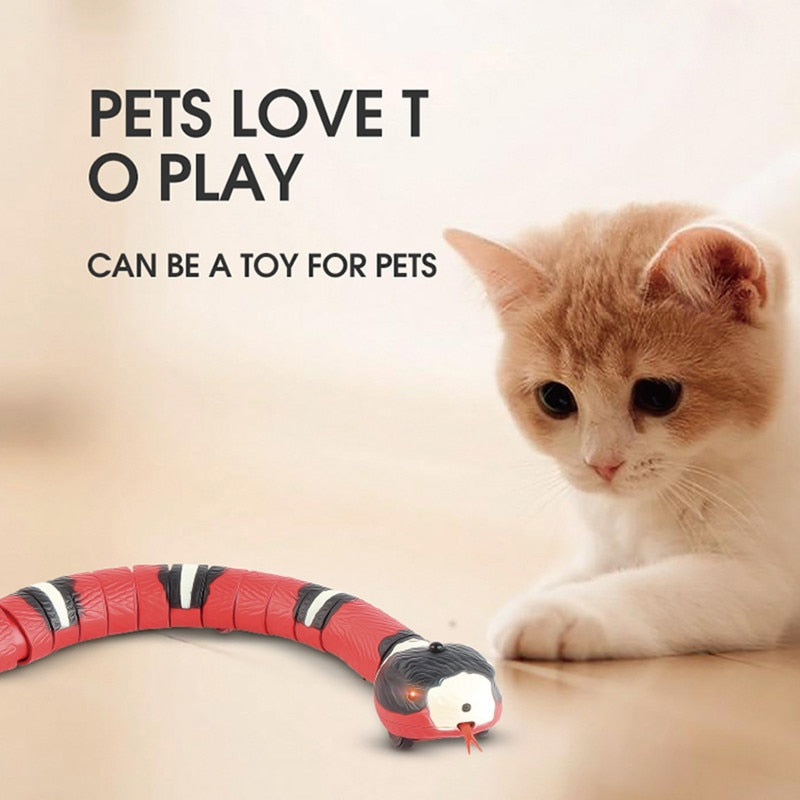 Automatic Electronic Snake Cat Toys