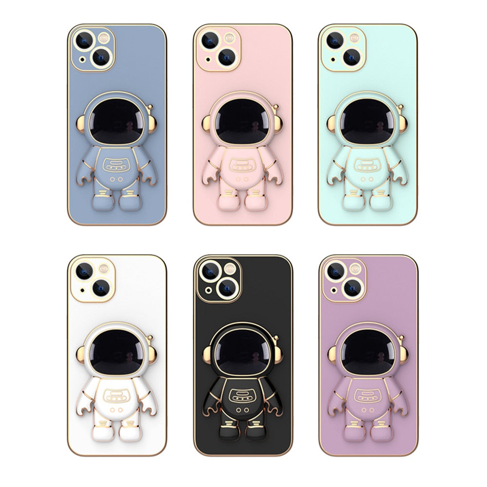 3D Astronaut  Phone Case with Holder