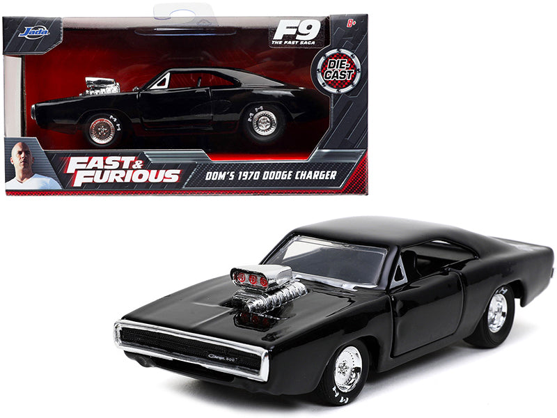 Dom's 1970 Dodge Charger 500 Black "Fast & Furious 9 F9" (2021) Movie 1/32 Diecast Model Car by Jada