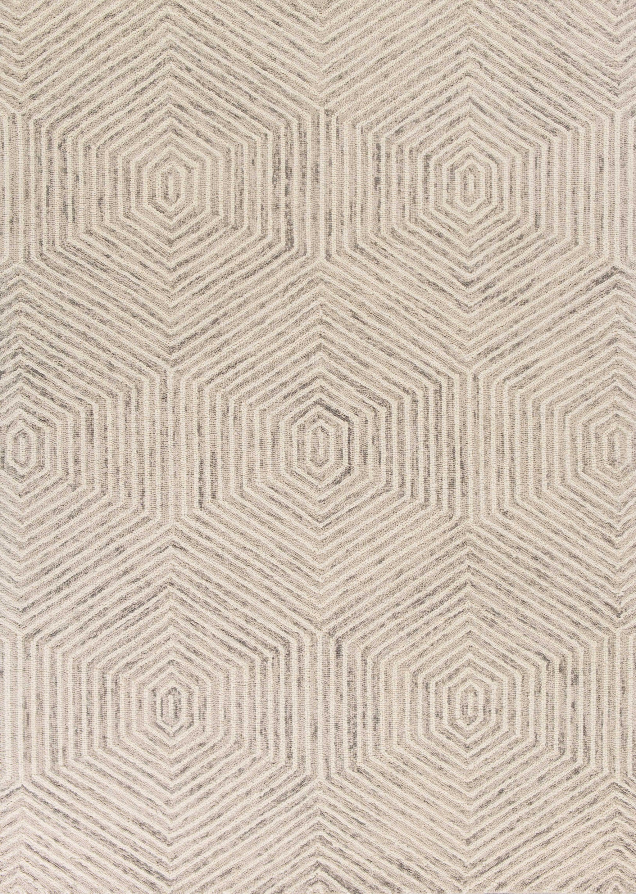 8' X 10'  Wool Ivory  Area Rug