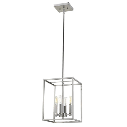 Cobar 4-Light Satin Nickel Pendant homeroots lighting