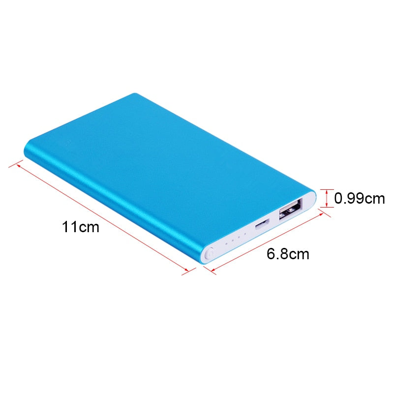 Mini Ultra-thin 10000mah Power Bank