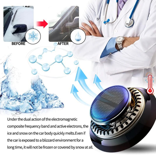 Electromagnetic Molecular Interference Snow Removal by LuxuryLifeWay