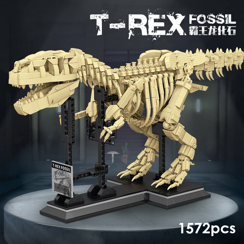 T-rex Dinosaurs Fossil Building Blocks