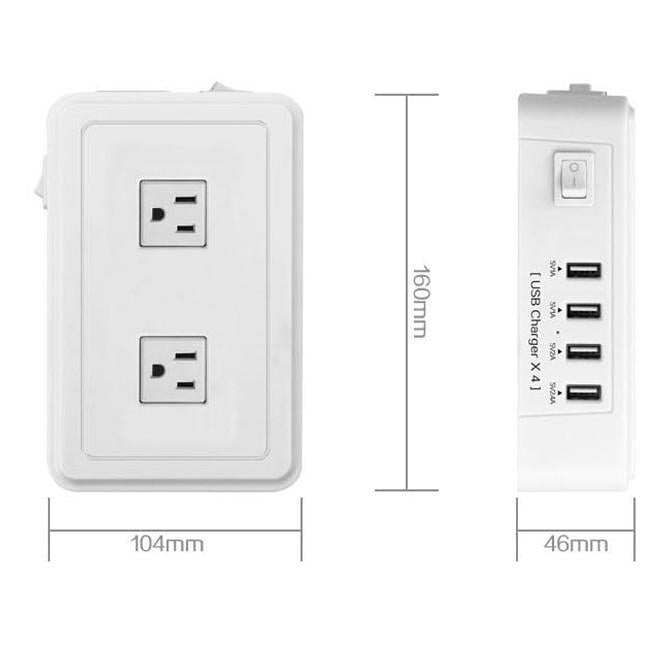 Mix Master Charging Hub For AC And USB Outlets