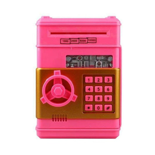 Creative Password safe piggy bank Automatic piggy bank safe ATM children's toys Hypersku