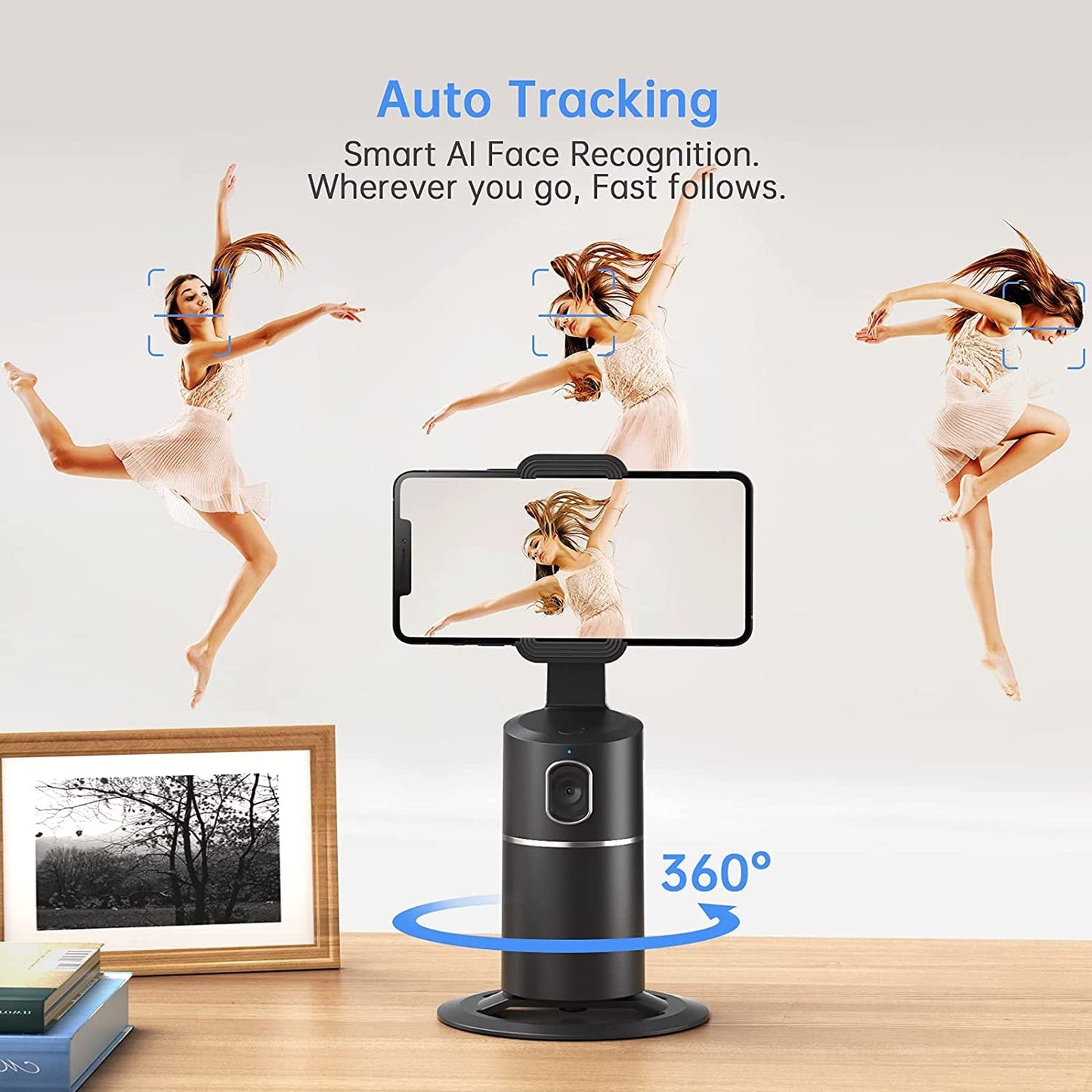 NEOHEXA™ AI Smart Selfie 360° Tracker