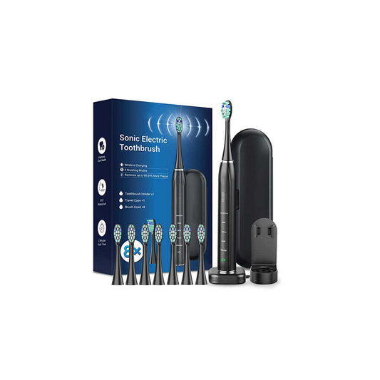Smart Sonic Dental Care Toothbrush With 8 Brush Heads
