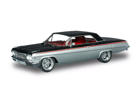 Level 4 Model Kit 1962 Chevrolet Impala Hardtop 3-in-1 Kit 1/25 Scale Model by Revell