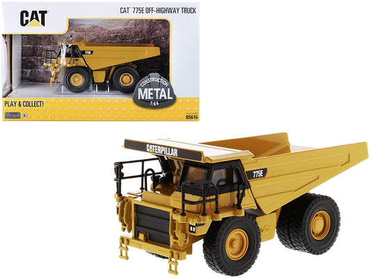 CAT Caterpillar 775E Off-Highway Dump Truck "Play & Collect!" Series 1/64 Diecast Model by Diecast Masters