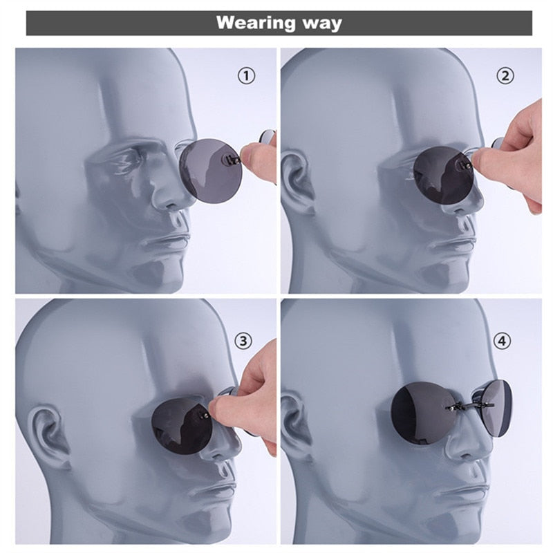 Clip On Nose Sunglasses