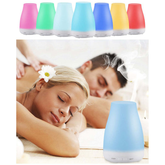 Misty Mood Maker Humidifier With Aroma Essential Oil Free
